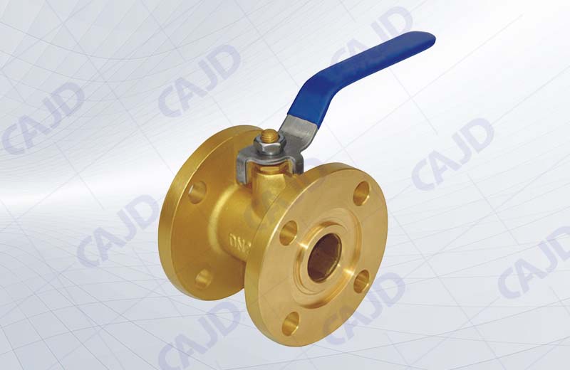 Q240 Brass flange ball valve